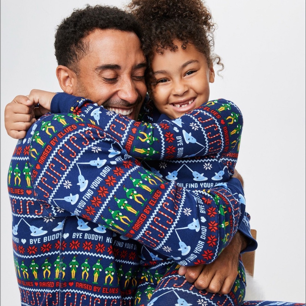 Hanna Andersson Festive Elf Pajamas for Kids LIKE NEW!